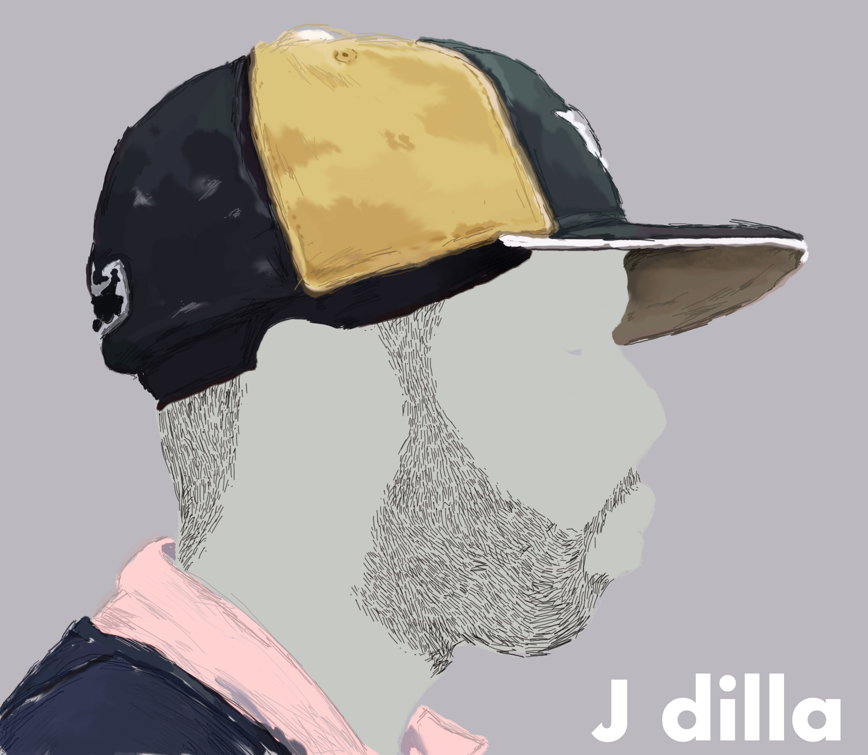 chosen print for J Dilla's tribute exhibition